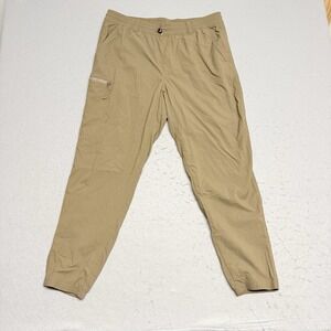 REI Co Op Mens Lightweight Hiking Pants Jogger Nylon Khaki Size Large 2024